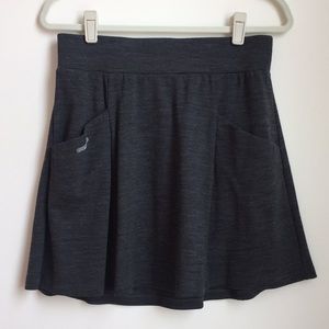 Icebreaker Grey Merino Wool Skirt Size M